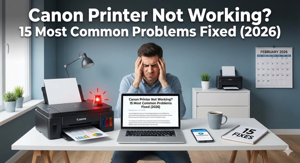 Canon Printer Not Working? 15 Most Common Problems Fixed (2026)