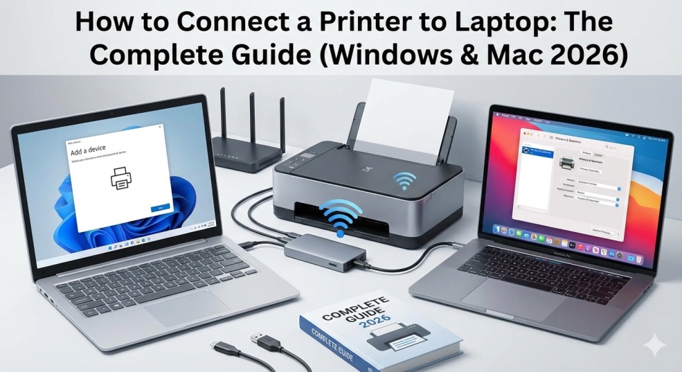 How to Connect a Printer to Laptop: The Complete Guide (Windows & Mac 2026)