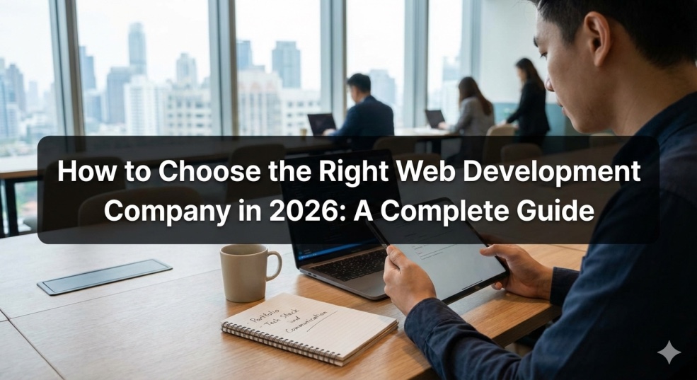 How to Choose the Right Web Development Company in 2026: A Complete Guide