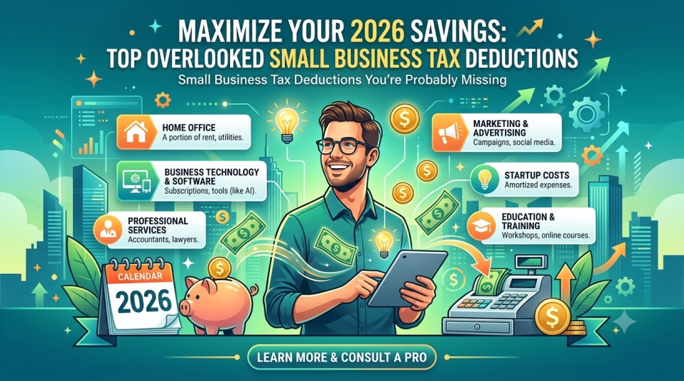 Small Business Tax Deductions You're Probably Missing in 2026